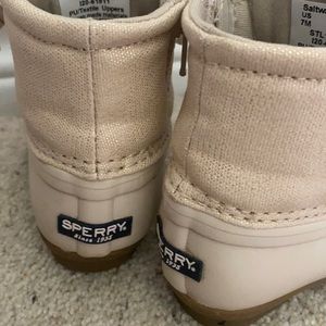 Sperry toddler duck boots size 7 toddler